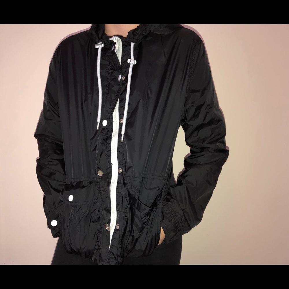 Forever21 Black&White Windbreaker